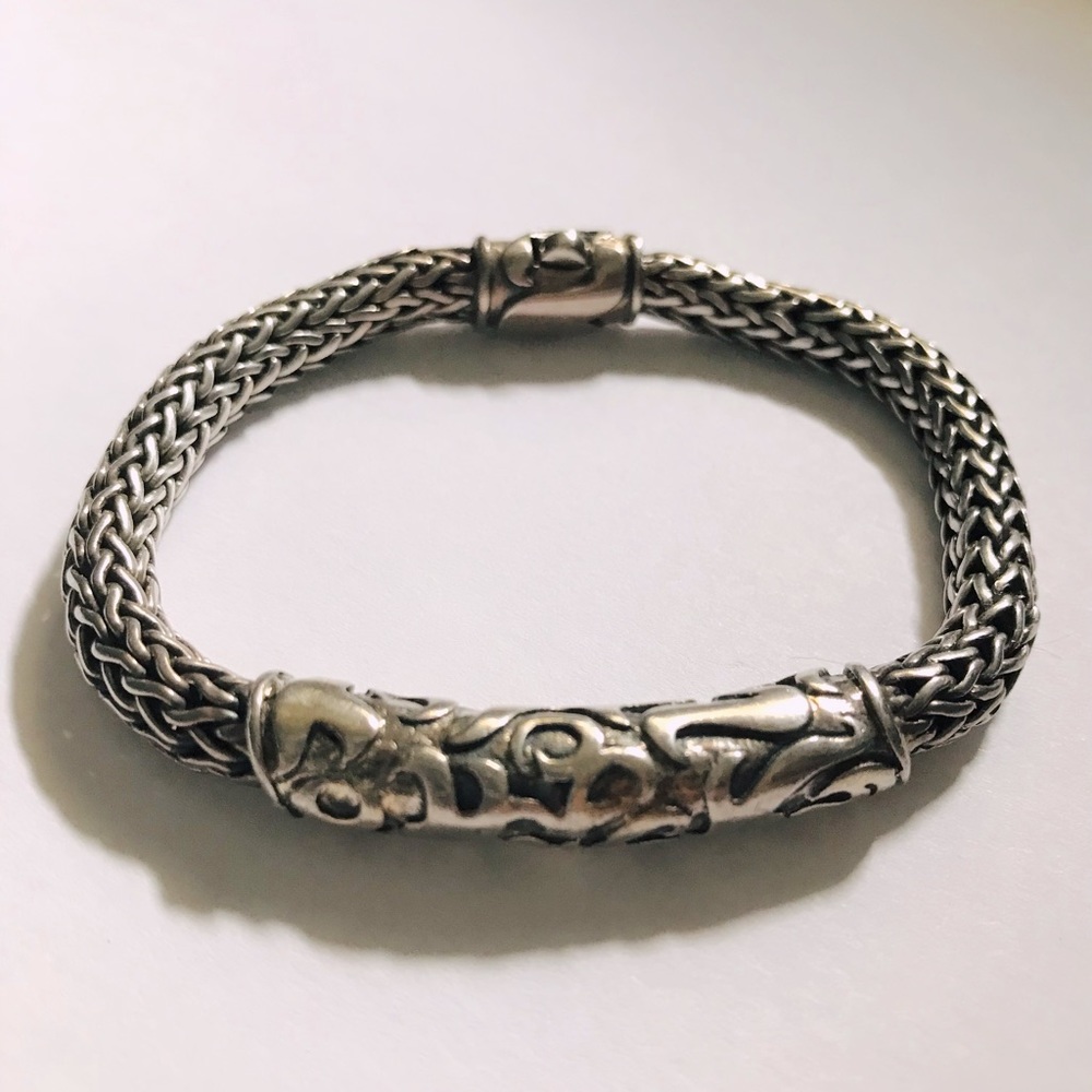 Sterling silver 925 Balinese Style Bracelet.